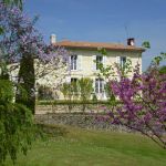fa&ccedil;ade du g&icirc;te depuis la route