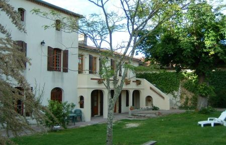 Chambre d'h&ocirc;tes n&deg;G33159 Saint-Martin-Lacaussade - Gironde - La maison vue du jardin