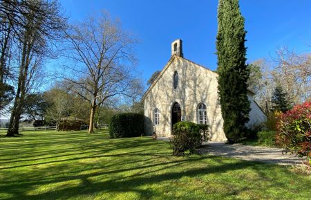 Chapelle/ &eacute;gliseG3044 Salleb&oelig;uf - Gironde - photo